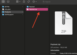 Hình 8: Nén file content thành .zip